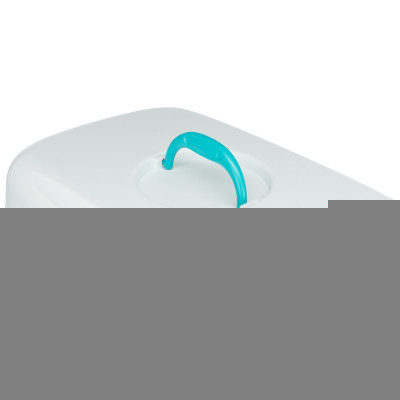 Туалет для кошек Trixie Vico закрытый (бирюзовый/белый) (4011905402758) Винница - изображение 4