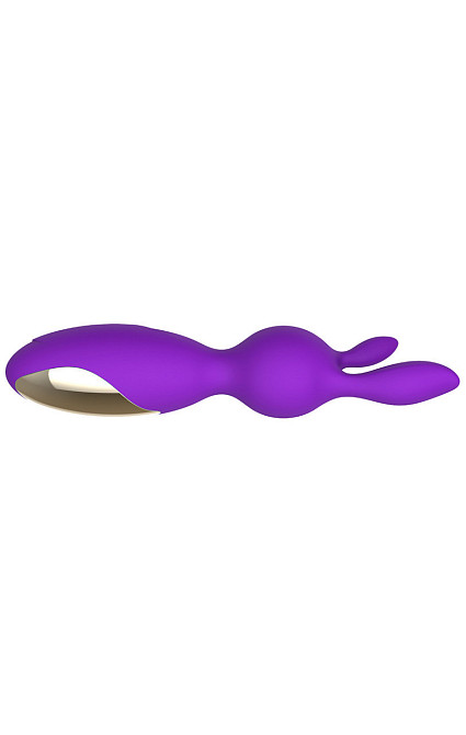 Вібратор Purple bunny 10 режимів вібрації колір фіолетовий Sex Aura Київ - фото 4
