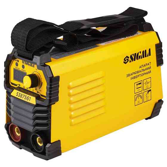 Апарат зварювальний інверторний ММА-140А електрод 4 мм дисплей SIGMA (5387561) Київ