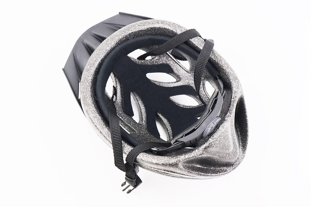 Шолом велосипедний M (54-57 см) знімний козирок, 12 вент. отворів, синій MJ-004 Київ - фото 3