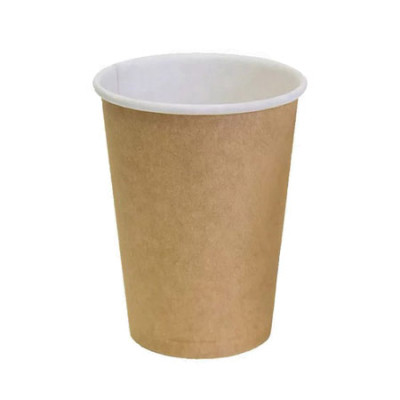 Стакани одноразові Romus паперові двостінні 110 мл 30 шт. Крафт+білий (65987) Вінниця - фото 1