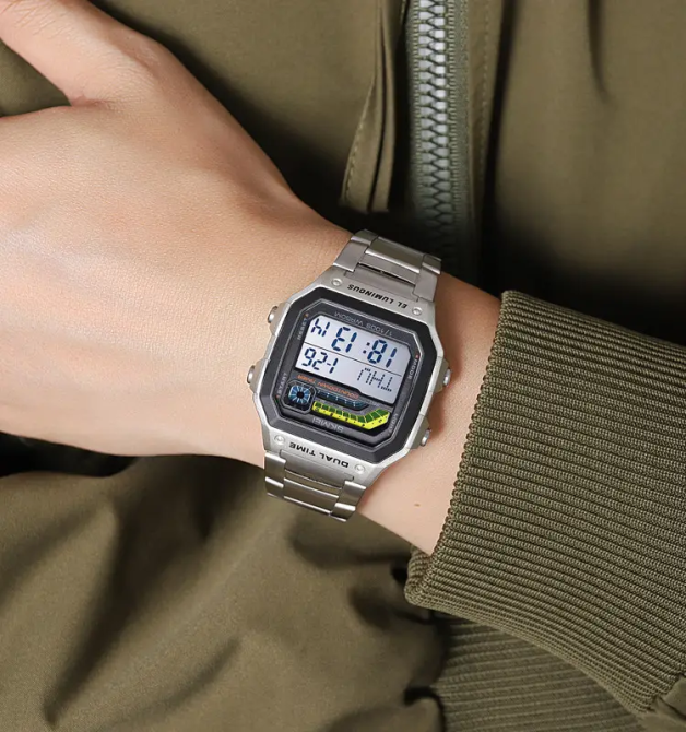 Годинник чоловічий наручний металевий Skmei 2307 (Сріблястий) Вінниця - фото 6