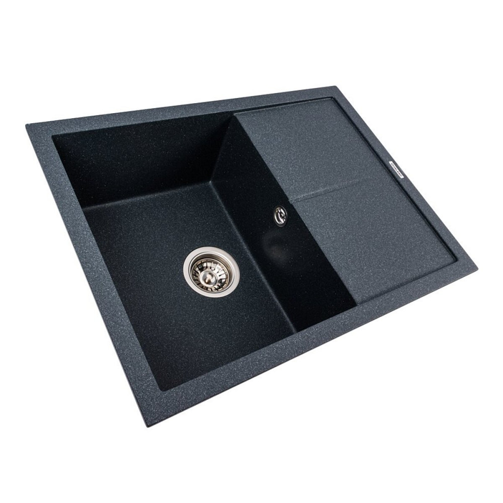 VALESO Гранітна мийка VALESO CRIPTA 6550 матова Антрацит Коломыя - изображение 3