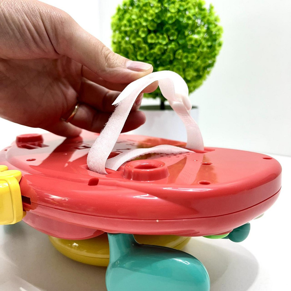 Музичний кермо WToys Маленький водій казки пісні українська мова Червоний (91739) Чернігів - фото 7