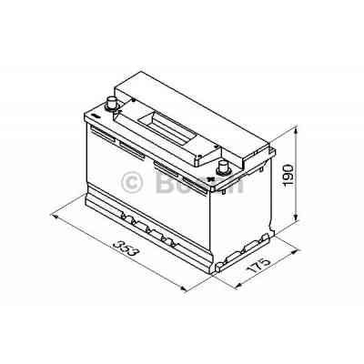 Акумулятор автомобільний Bosch 90А (0 092 S30 130) Вінниця
