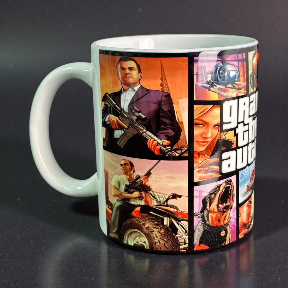 Керамічна чашка Grand Theft Auto V Городище - фото 2