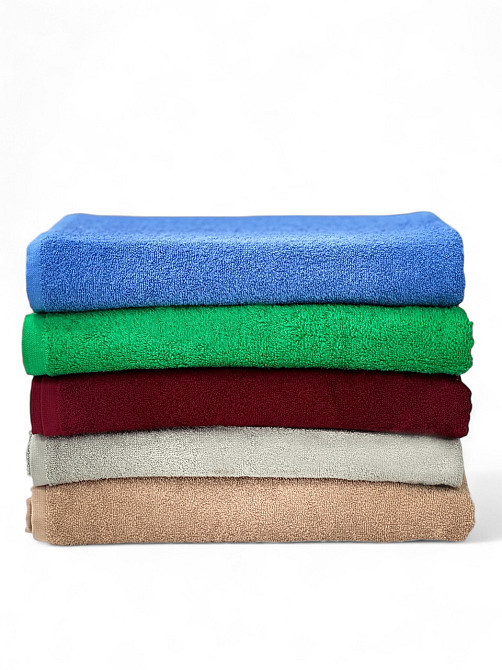 Махровое полотенце Ideal Textile 70х140 см однотонное (56860538) бордовий Черновцы - изображение 1