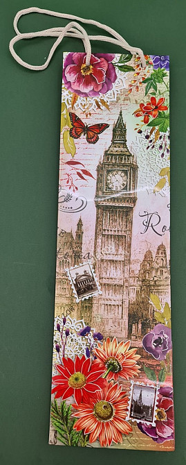 Пакет паперовий подарунковий під пляшку 12/9/36 (артBUT-23) (12 шт.) Харків - фото 6