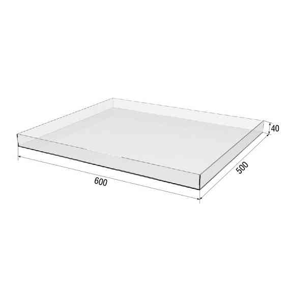 Коробка для ебру EKOSTAR 600х500х40 Київ