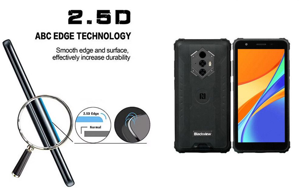 Защитное стекло ArmorGlass для Blackview BV6600, BV6600E – устойчивое к царапинам и ударам Киев - изображение 2
