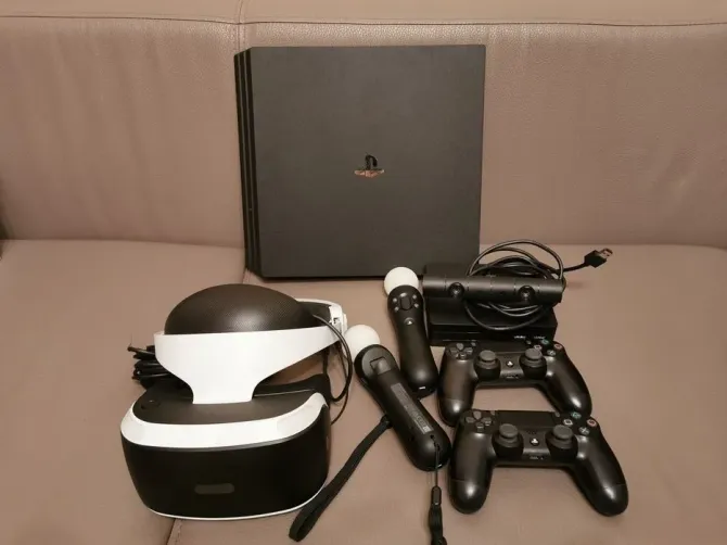 Sony PlayStation Ps4 Pro 1Tb +PS VR + 10 Ігр + Гарантія Рік! Київ - photo 2