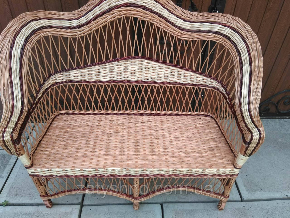 Диван плетений з високою спинкою Київ - фото 5