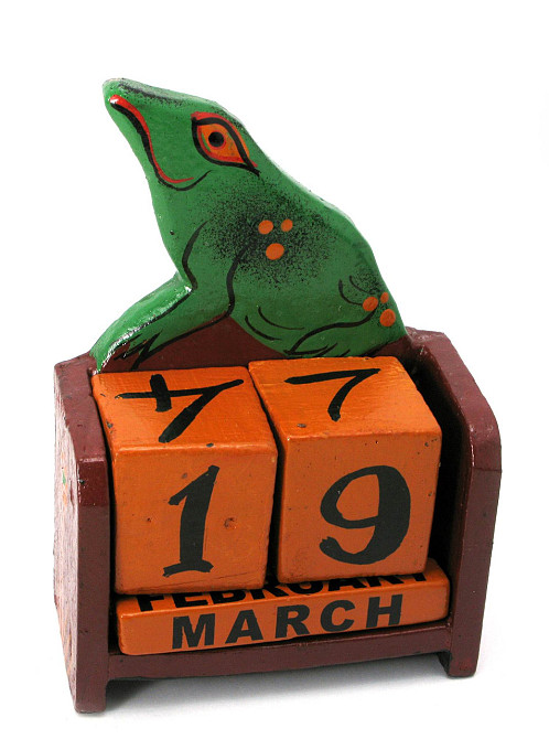 Календарь на стол Жаба дерево Киев - изображение 1