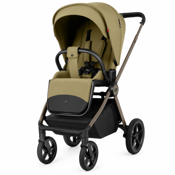Коляска универсальная CARRELLO Ultra CRL-6557 2в1, маневренная, легкая, цвет Clover Green Киев