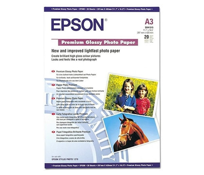 Epson Premium Glossy Photo Paper A3, 20 л. (C13S041315) Київ - фото 1