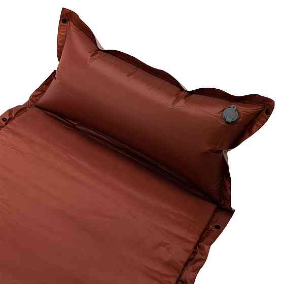 Матрас в палатку 175х65х4 см матрас походный туристический с надувным подголовником Бежевый SJ-0028-3 Киев