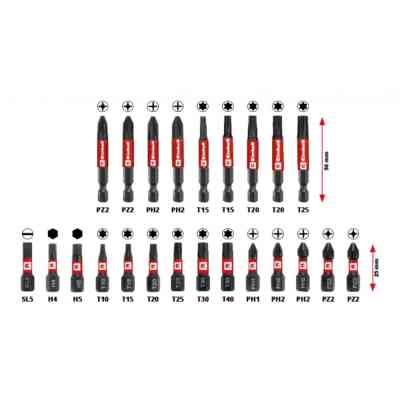 Набір біт Einhell біт і головок, 1/4&quot;, 28шт, кейс (108703) Вінниця