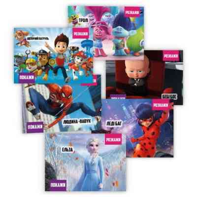 Настільна гра PLAYROOM Покажи або розкажи. Мультфільми, українська (ВР_ПРМУ) Вінниця