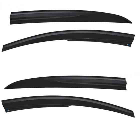 Дефлектори вікон (вітровики) Volkswagen Tiguan 2016-2022, 4шт, SunPlex, на скотчі Київ