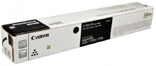 Тонер Canon C-EXV63 TONER Black для imageRUNNER 2725i, 2730i, 2745i Киев - изображение 1