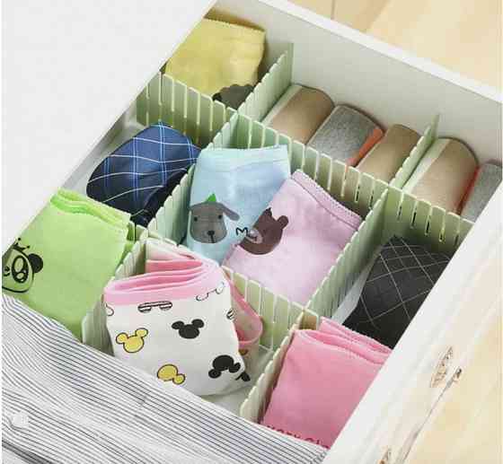 Органайзер розділювач у тумбочку 31х7 (Салатовий) Вінниця