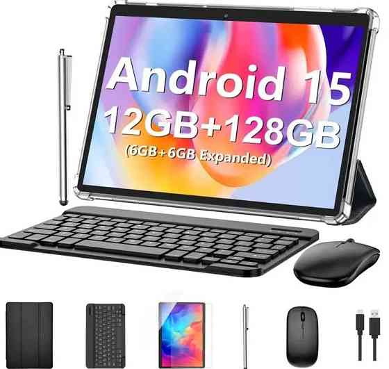Планшет, 128GB, с клавиатурой. Киев