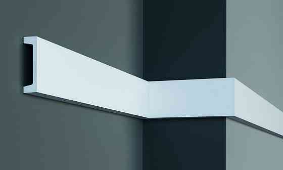 Плинтус полиуретановый гладкий Gaudi Decor CR 951 Днепр