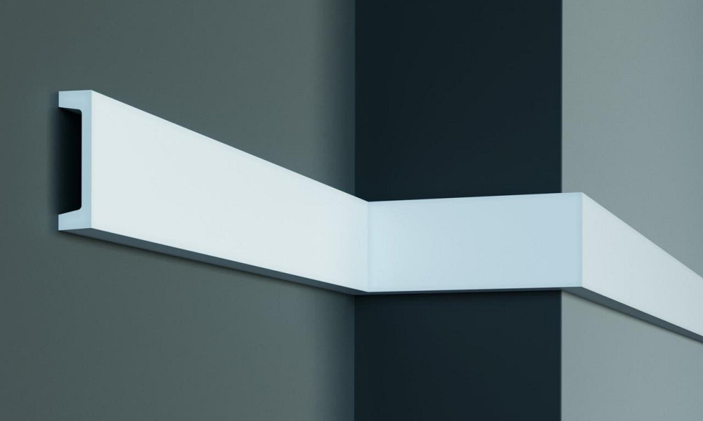 Плинтус полиуретановый гладкий Gaudi Decor CR 951 Днепр - изображение 1