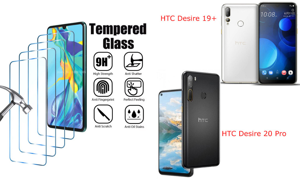 Защитное стекло ArmorGlass для HTC Desire 19+, Desire 20 Pro – устойчивое к царапинам и ударам Киев - изображение 1