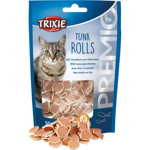 Лакомство Trixie Premio Tuna Rolls для кошек кусочки с тунцем и курицей 50 г Киев - изображение 3