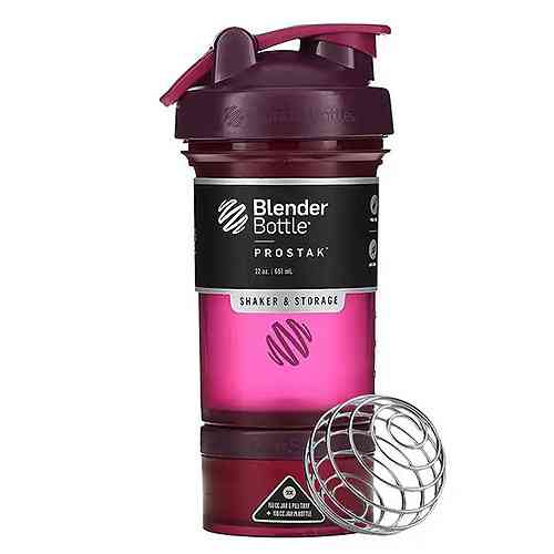 Спортивний шейкер BlenderBottle 650 мл із 2 контейнерами для протеїну та капсул, пляшка для фітнесу Київ