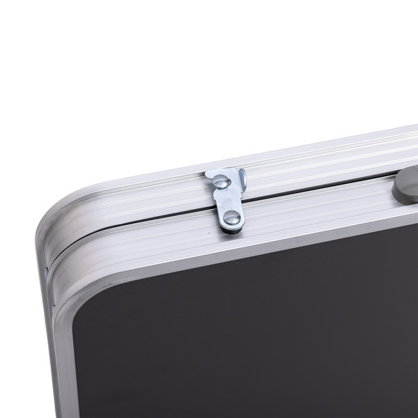 Кемпинговый набор: раскладной стол и 4 стула, серый Киев - изображение 1