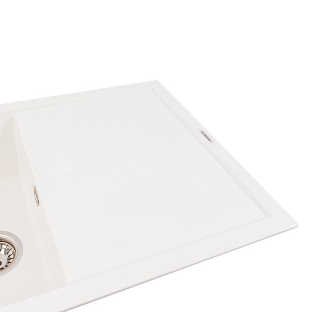 Гранітна мийка VALESO MAGNUM 7950 матова Білосніжна Коломия - фото 3