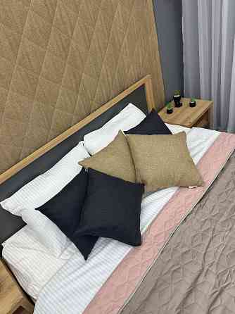 Покрывало двустороннее Decorator Microfiber куб 210х215 см какао с розовым (85-133) Киев