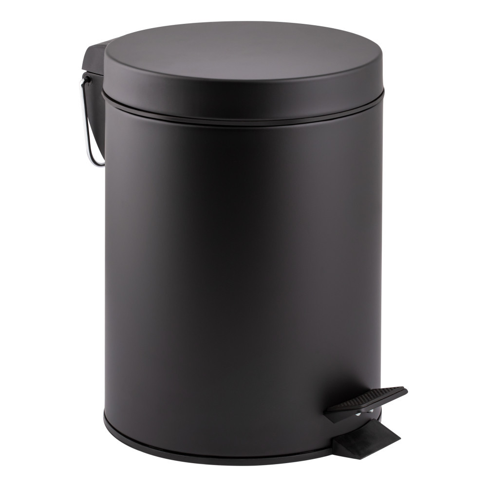 Ведро для мусора Qtap Liberty 5 л QTLIBBLM1149 Black Київ - фото 1