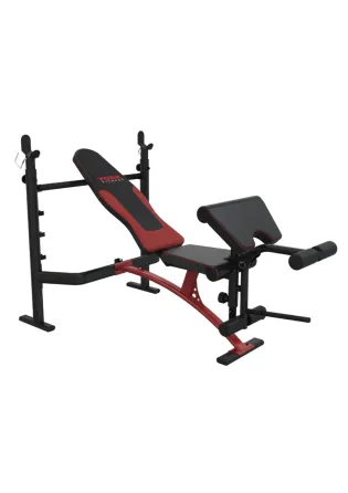 Лавка для жиму York Fitness Delta Pro 1000 з стійкою для штанги та партою Скотта Київ