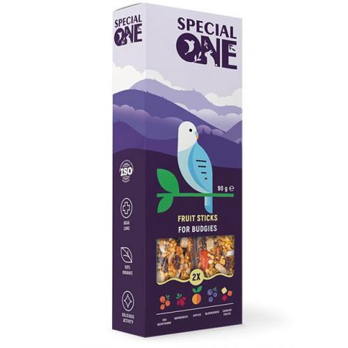 Лакомство Special One Фруктовые палочки для волнистых попугаев 90 г Киев - изображение 1