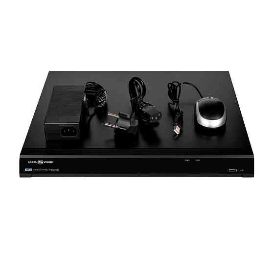 IP відеореєстратор 32-канальний 12MP NVR GreenVision GV-N-I019/32 12MP (V2) Київ