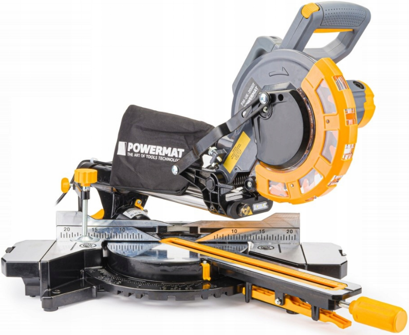 Торцювальна пила Powermat 2000Вт (Польща) Київ - фото 2