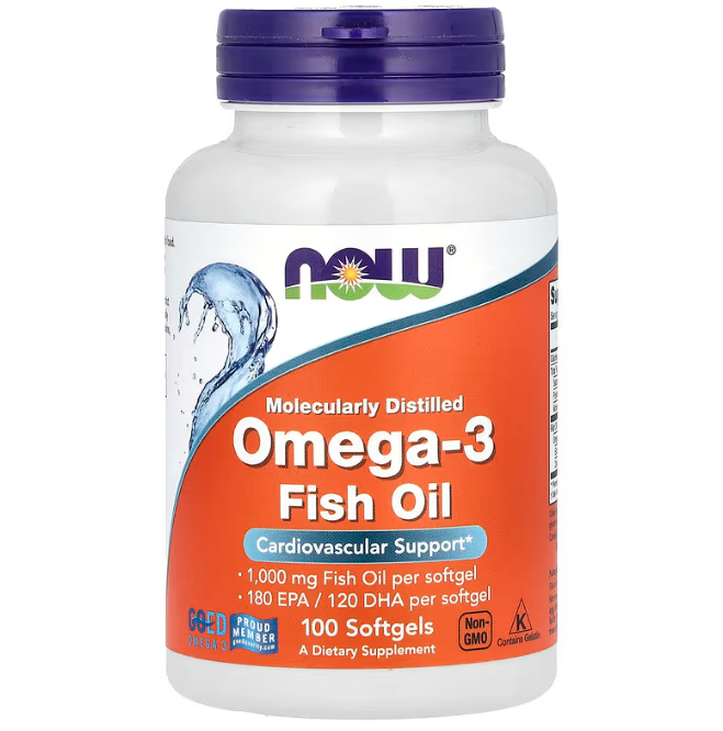 Омега-3 поддержка сердца (Omega-3 180 EPA/120 DHA) 100 капсул Київ - фото 1