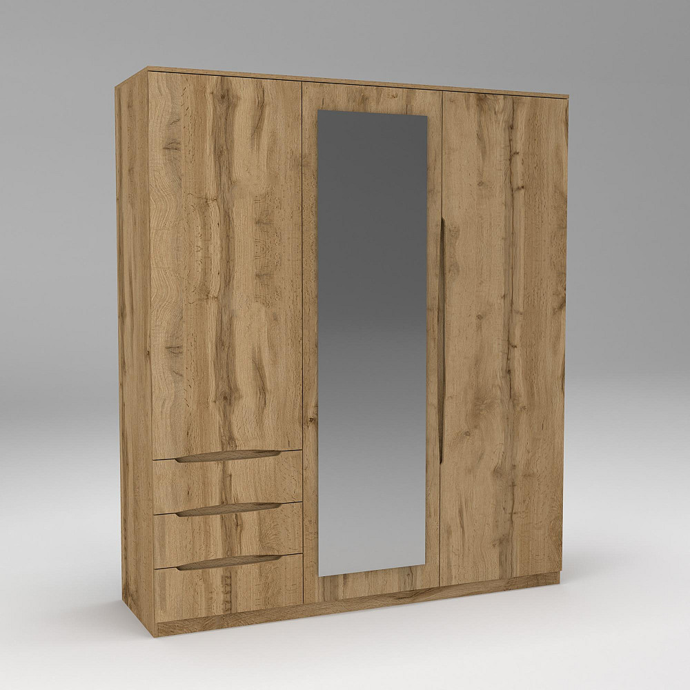 Шкаф Дельта 2, Дуб Аппалачи, 1800х550х2100 Львов - изображение 5