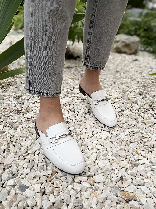 GREMMY Шльопанці жіночі GREMMY 950 білі (літо, шкіра натуральна) (4575) лише 37р.38р. Коломыя - изображение 2