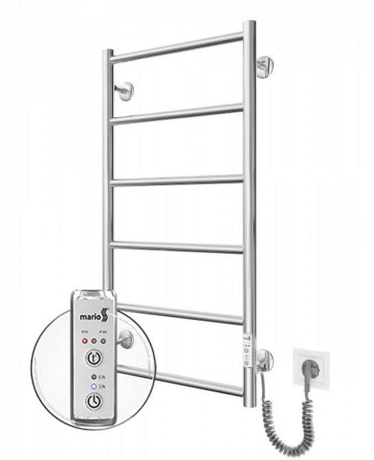Електрична рушникосушарка Mario Класік F HP-I 800x430 TR K таймер-регулятор Київ - фото 1