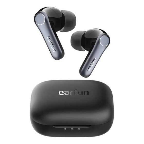 Бездротові навушники EarFun Air Pro 4 TW600, TWS, Bluetooth 5.4, ANC до 50 дБ, aptX Lossless, LDAC, 52 год, чорні Київ