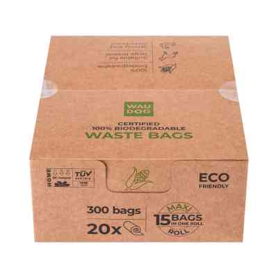 Пакеты для собак Waucat Биоразлагаемые МАКСИ 22х33 см 20 рул (300 шт) (9945) Винница