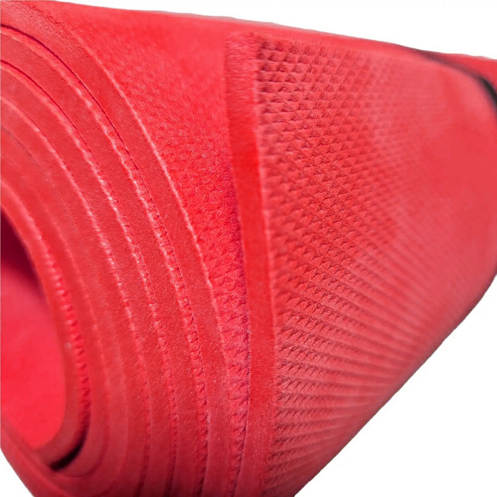 Коврик для йоги EVA (каремат) однослойный 1800х600х3мм красный Киев - изображение 3