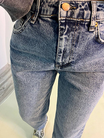 Джинси жіночі SL 9001 MOM fit висока посадка великі розміри стрейчеві світло-сині, світло-синій, 31, Одеса - фото 7