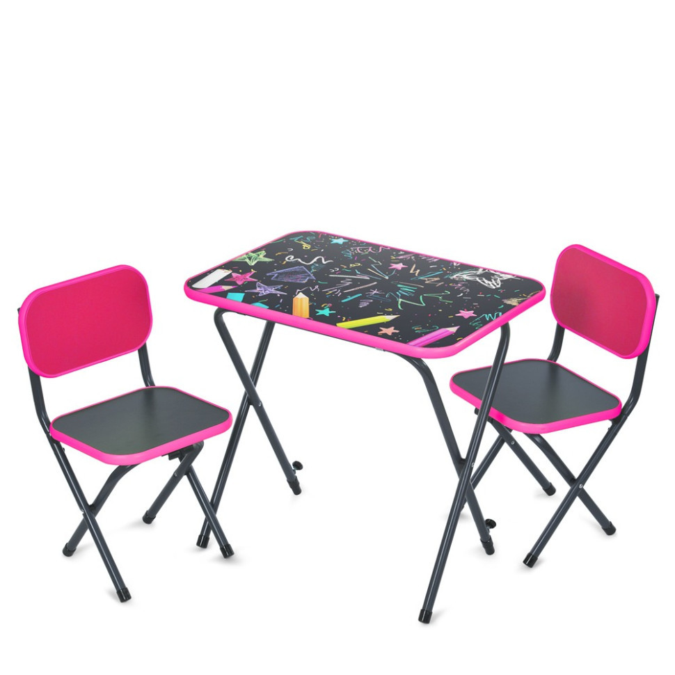 Дитячий Столик Creative Creative Creative малиновий, складаний, стільниця 60 х 40 см Вінниця - фото 1