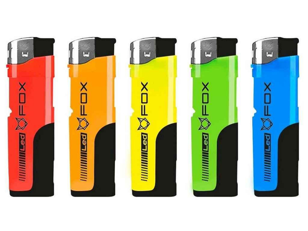 Запальничка Пєзо №FX-204LED з ліхтариком багаторазова ТМ xFOX Київ - фото 1