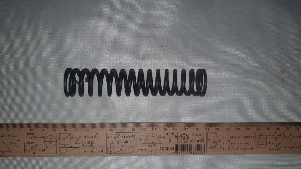 Пружина стиснення 25х123х3 мм. СССР. Харків - фото 2